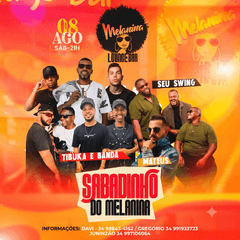banner-evento-Sabadinho do Melanina | Melanina Lounge Bar