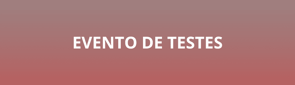 Banner promocional do eventoEvento Teste
